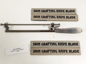 Skin graft knife and blades